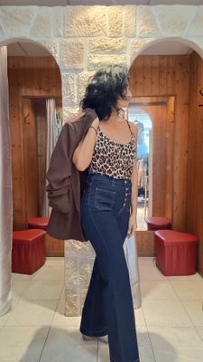 Jean Vintage bleu foncé