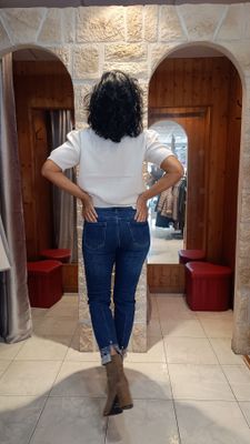 Jean Capri bas dentelle