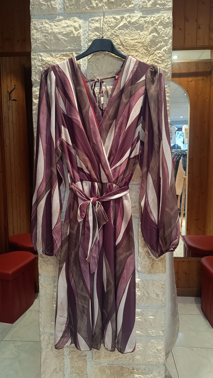Robe Cache coeur imprimé 