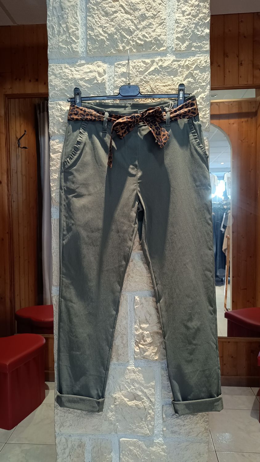Pantalon Frou kaki