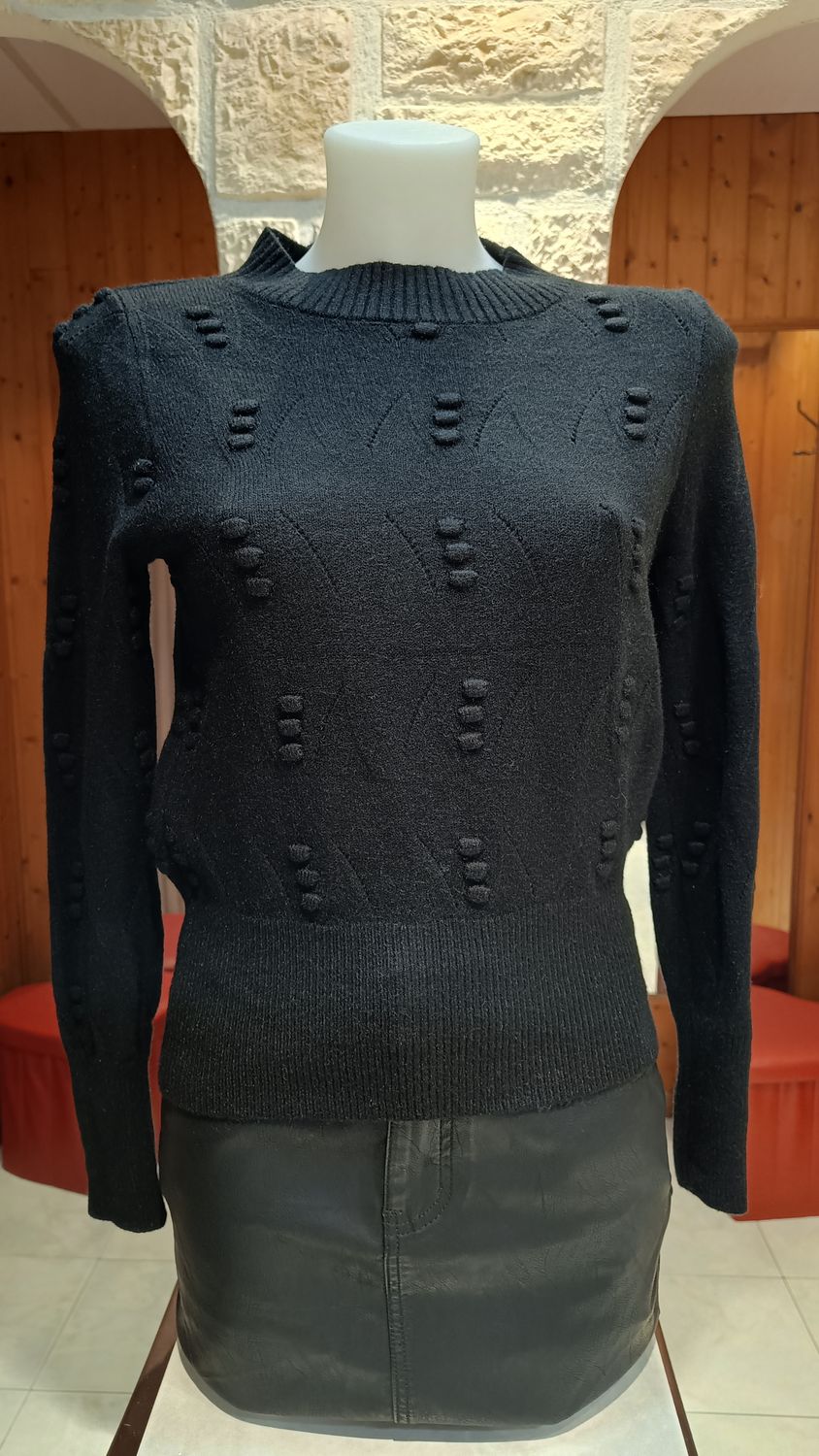 Pull Motifs noir