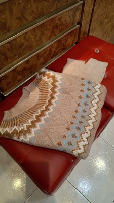Pull Norvège sable