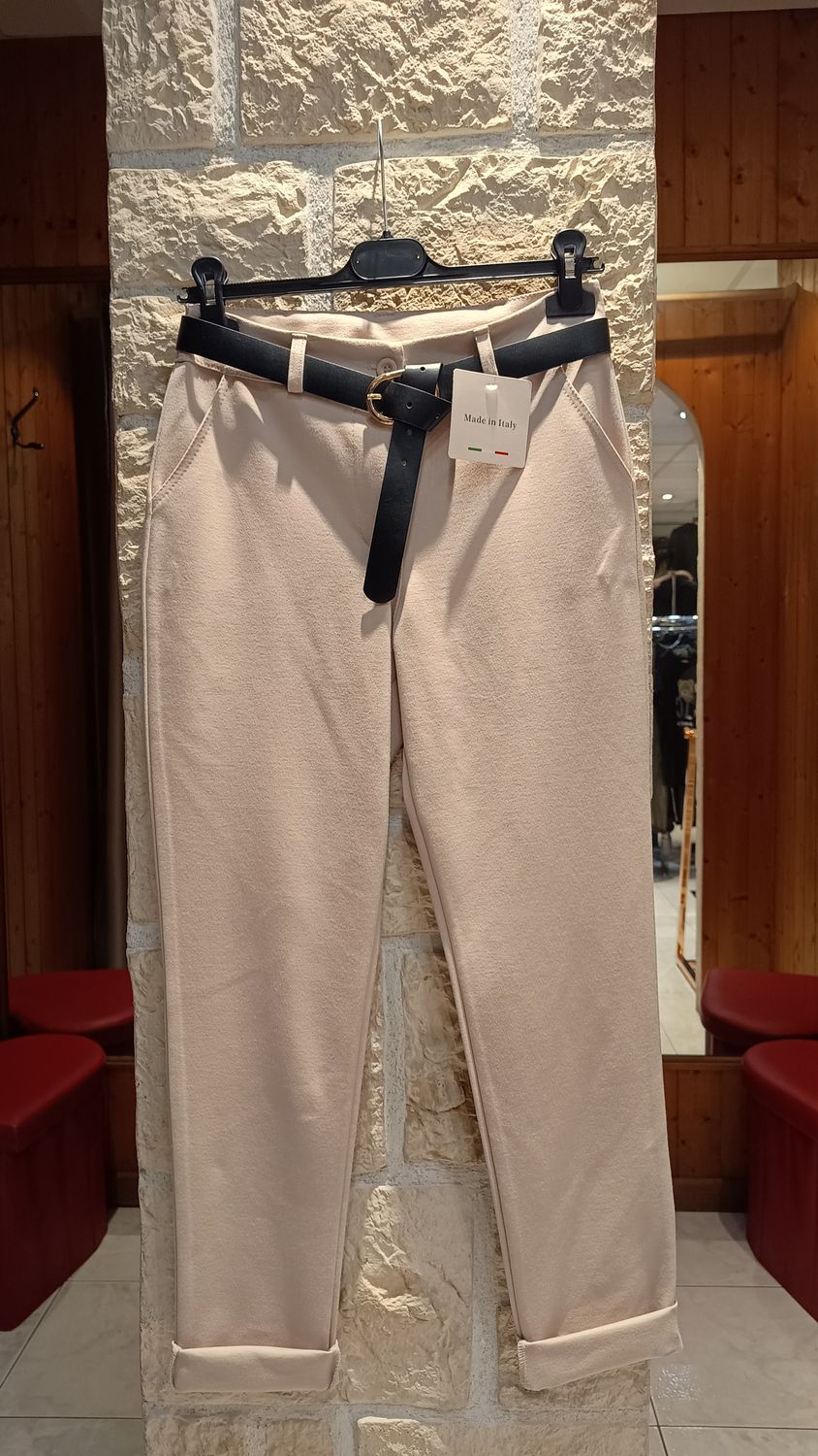 Pantalon Punto beige 