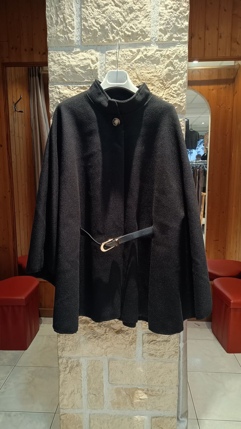 Cape ceinturée noir Cape ceinturée noir