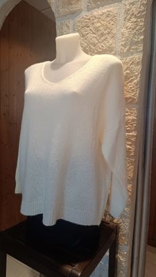 Pull oversize blanc Pull oversize blanc