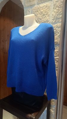 Pull oversize bleu électrique Pull oversize bleu électrique