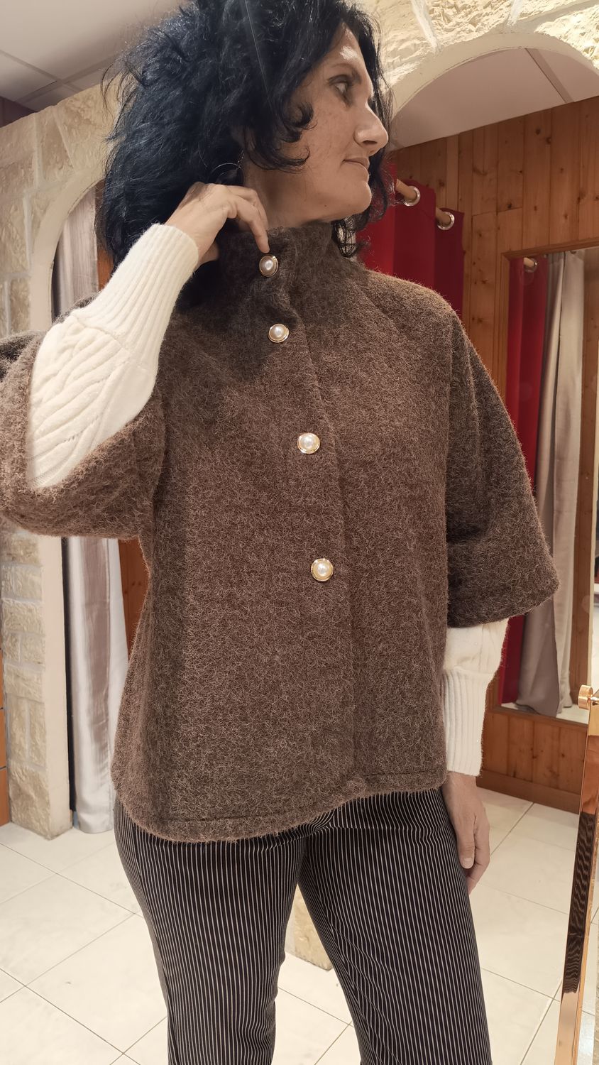 Veste Penny chocolat 