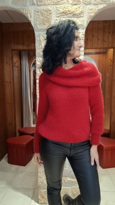 Pull Boule rouge