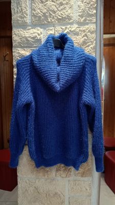 Pull Boule bleu royal Pull Boule bleu royal