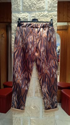 Pantalon suédine Zebra chocolat