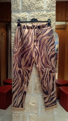 Pantalon suédine Zebra beige