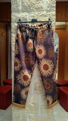 Pantalon suédine Sun multicolore 
