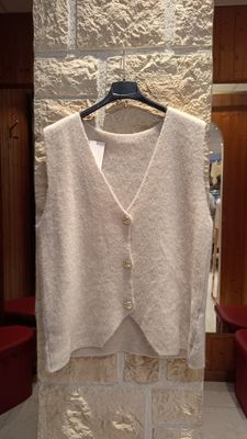 Gilet sans manches beige Gilet sans manches beige