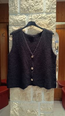 Gilet sans manches noir Gilet sans manches noir