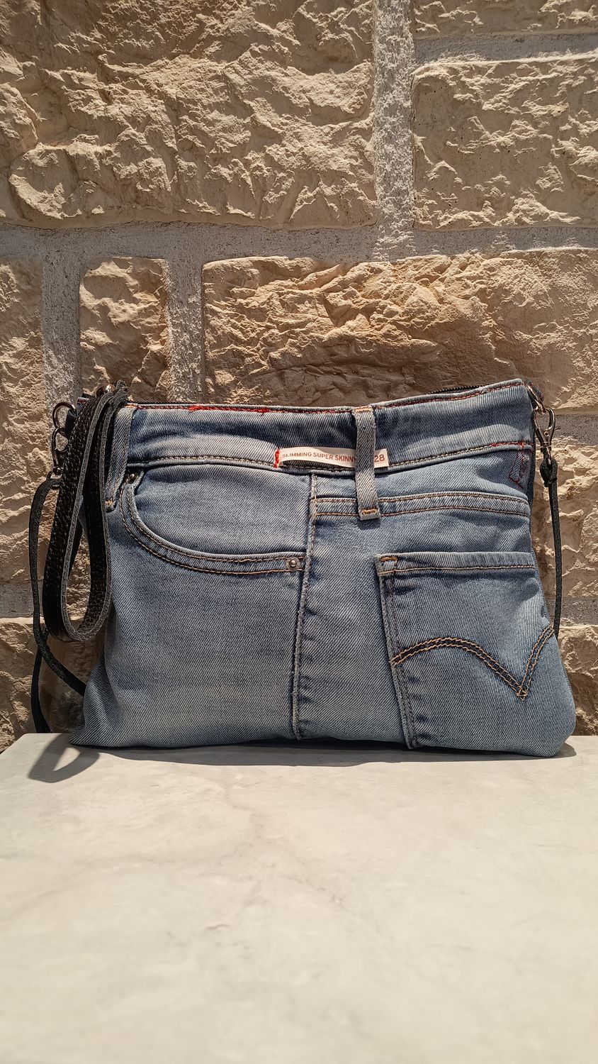 Sac bandoulière jean Premium Sac bandoulière jean Premium