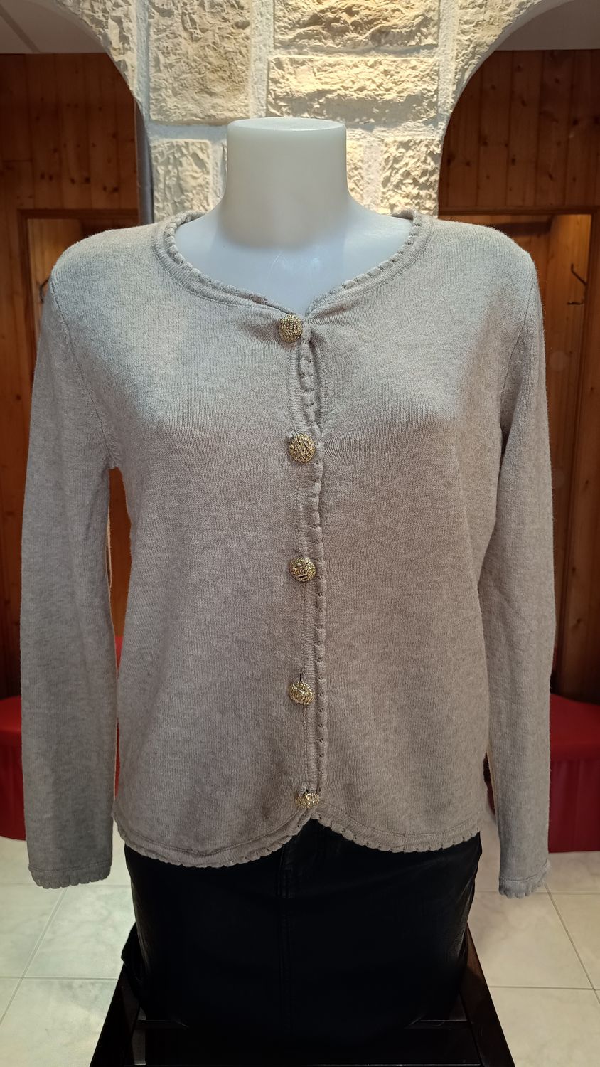 Cardigan Paola beige Cardigan Paola beige