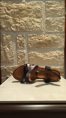 Sandales à brides noir