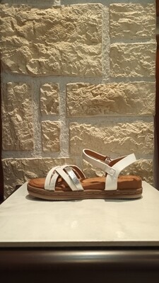 Sandales à brides blanc