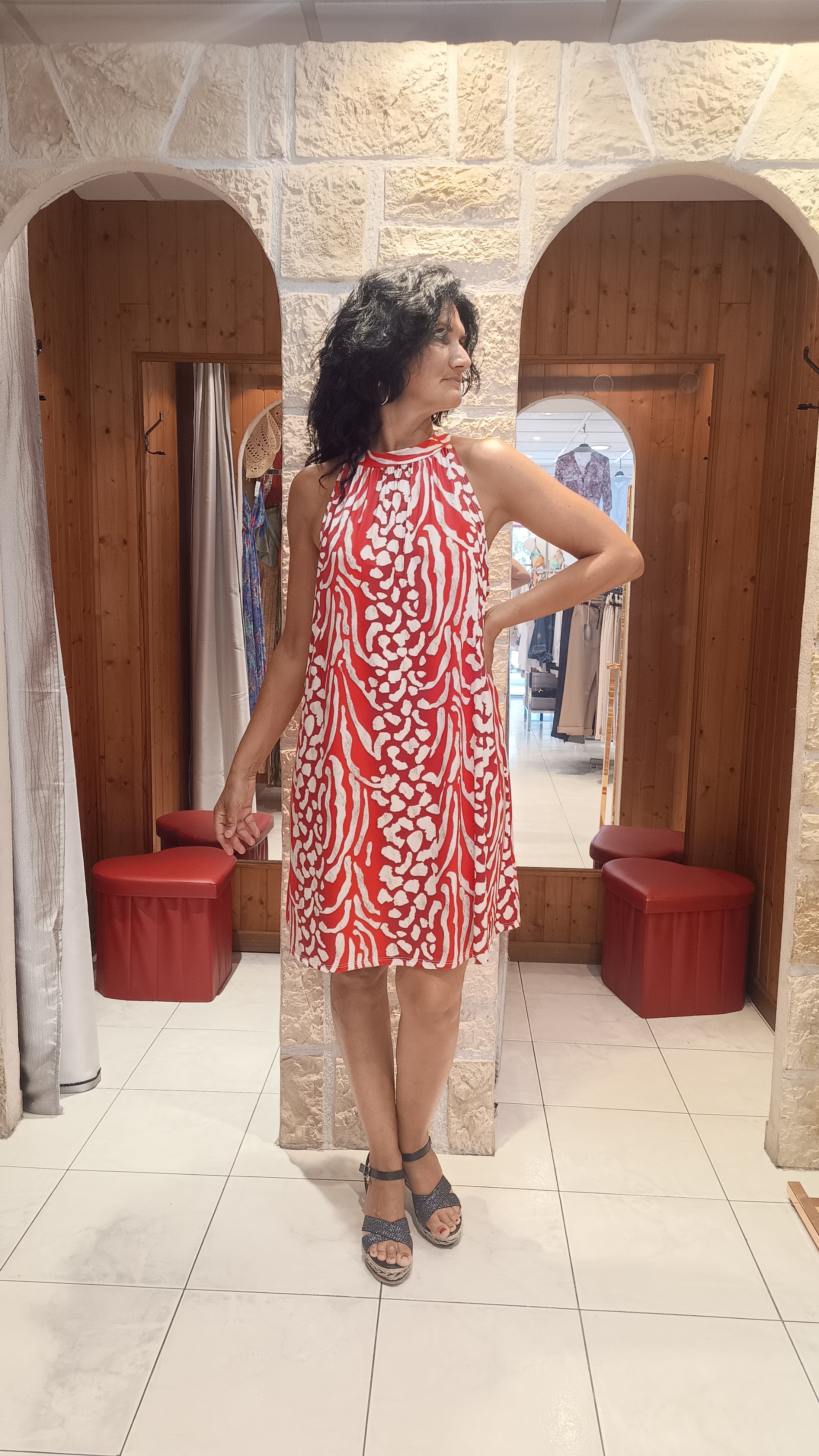 Robe Summer rouge