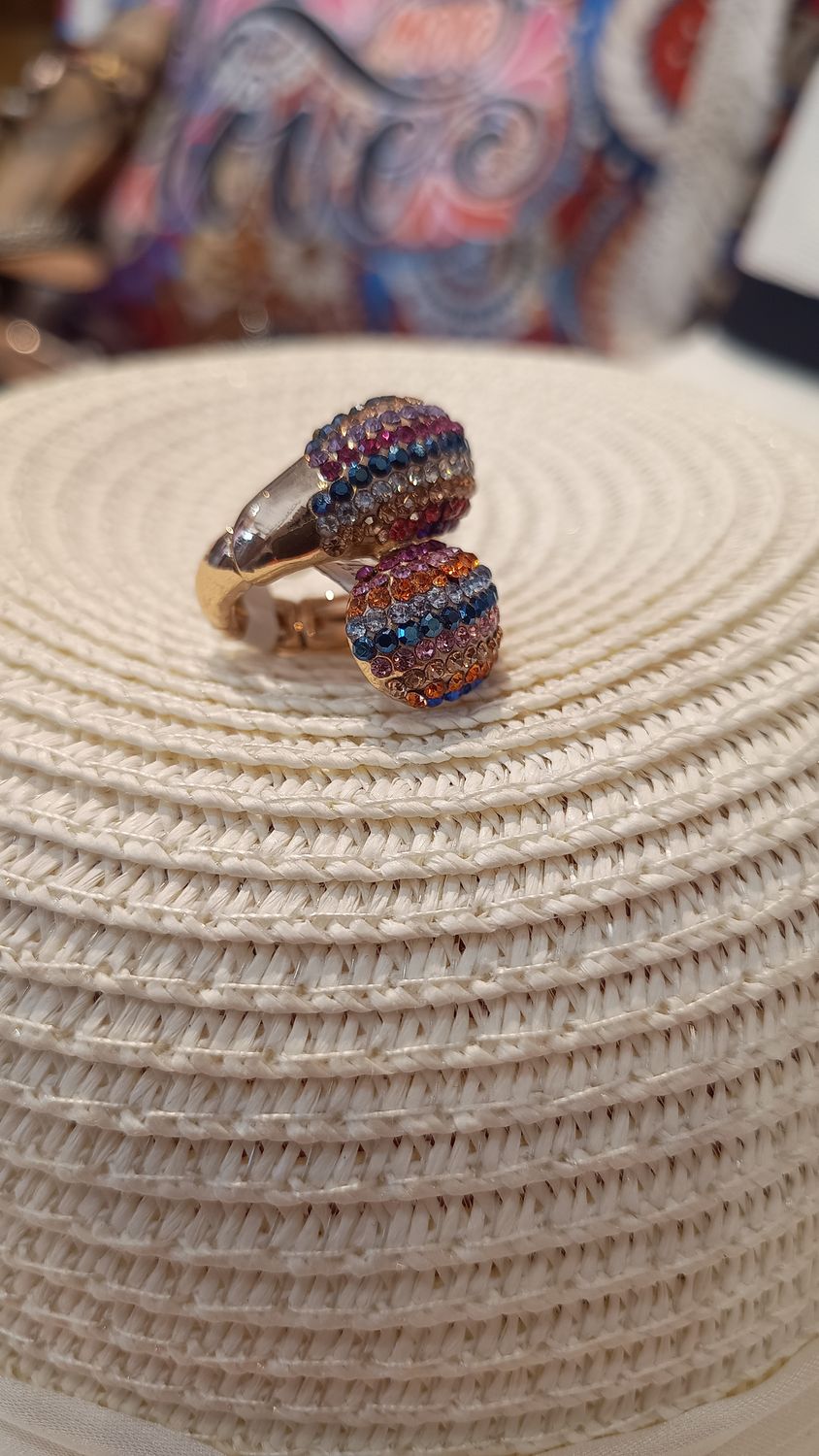 Bague Snake multicolore Bague Snake multicolore