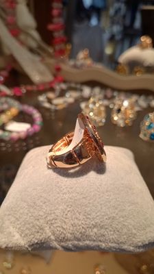 Bague jardin secret rose