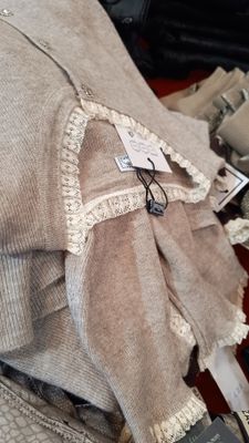 Cardigan Bijou taupe