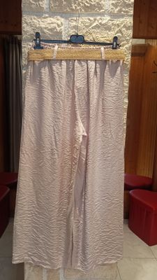 Pantalon fluide taupe clair 
