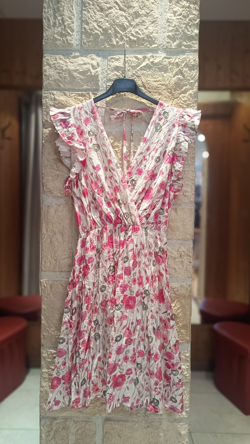 Robe courte Céline rose Robe courte Céline rose