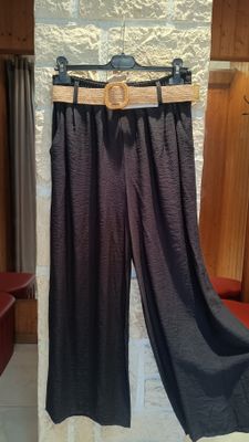 Pantalon fluide noir 