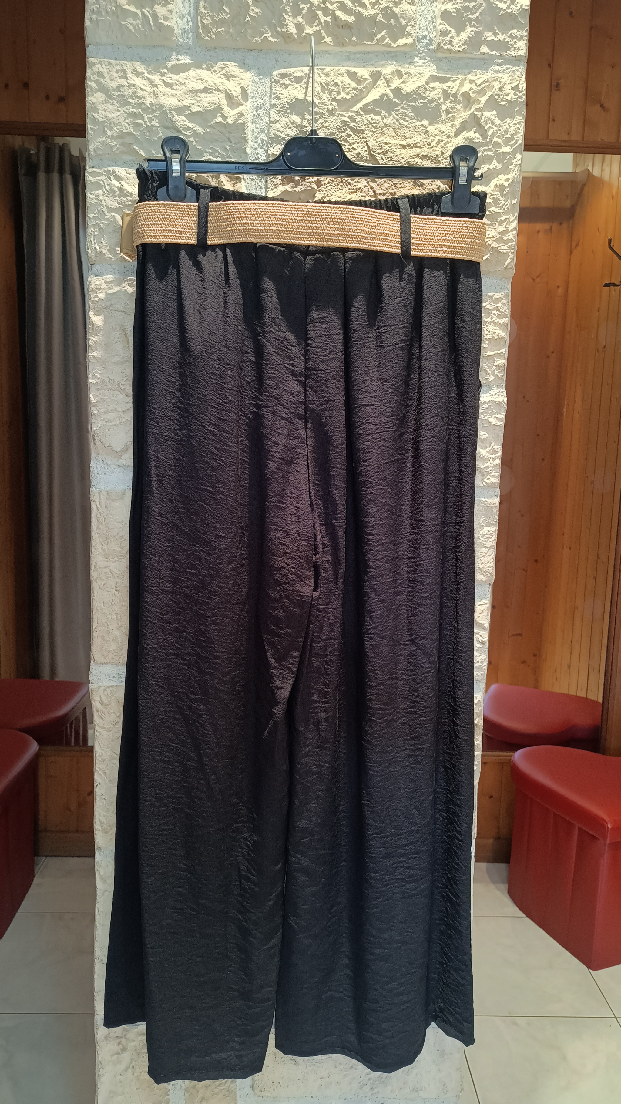 Pantalon fluide noir