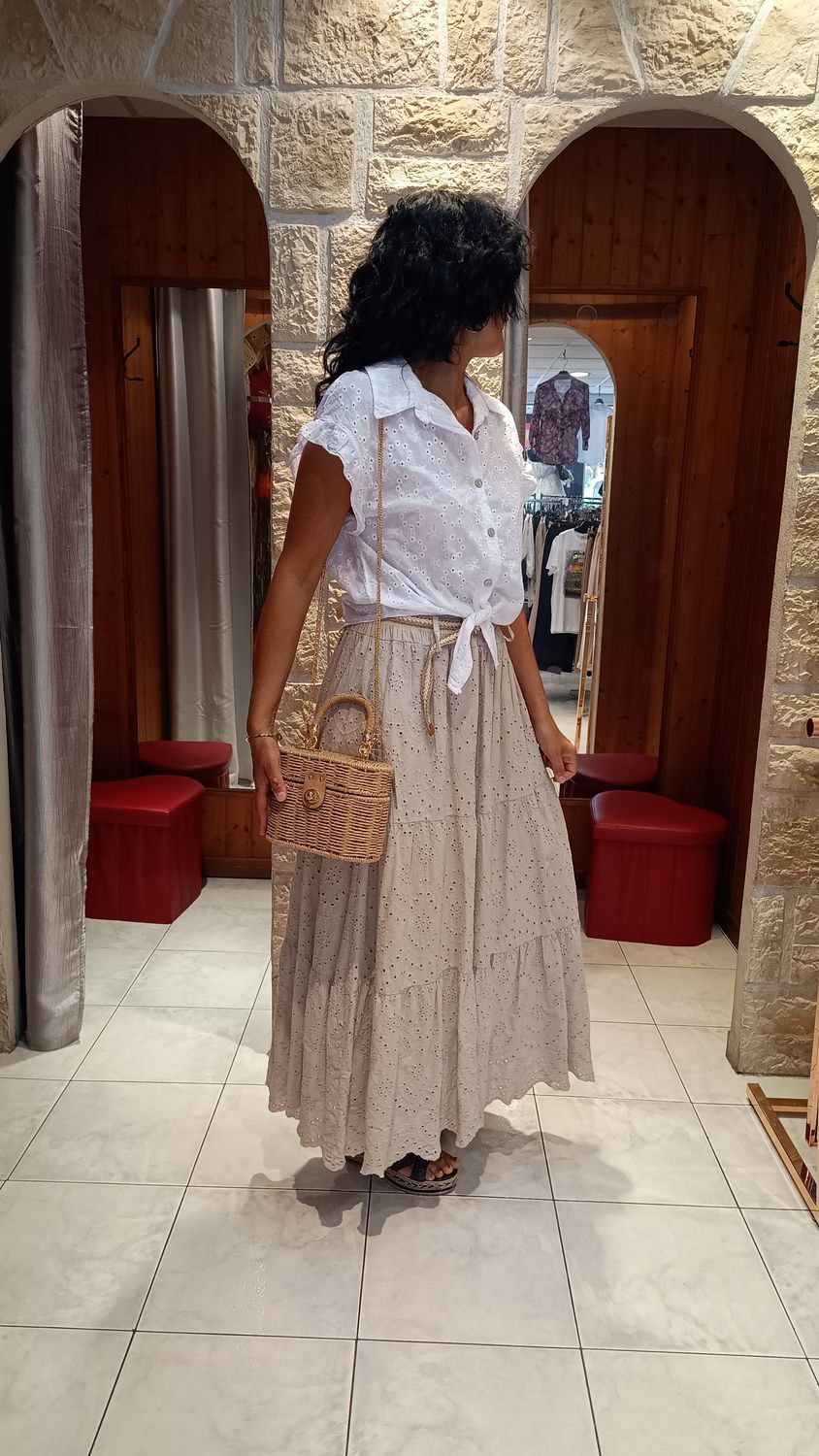 Sac à main Box beige Sac à main Box beige