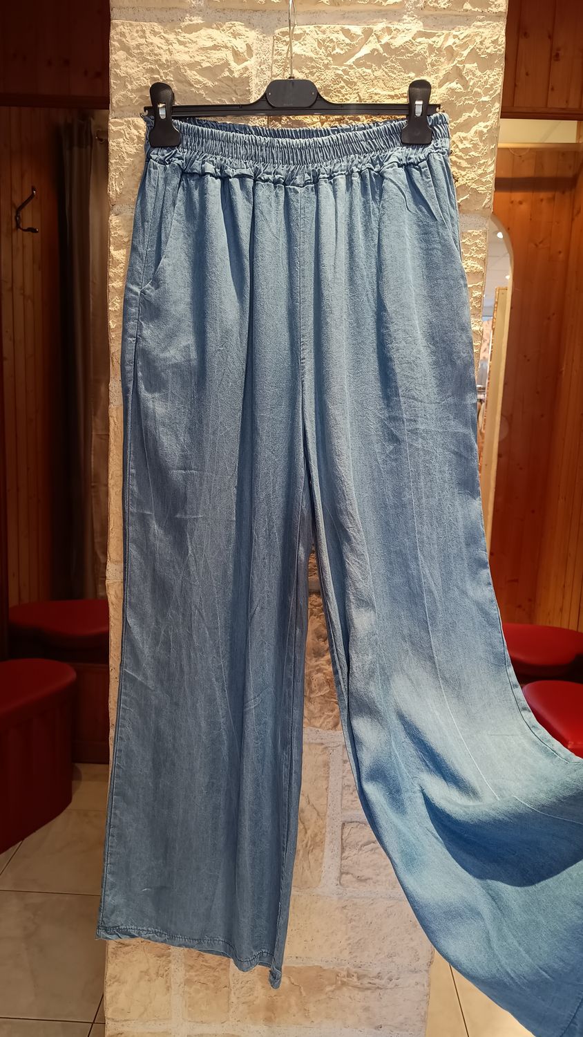 Pantalon fluide jean
