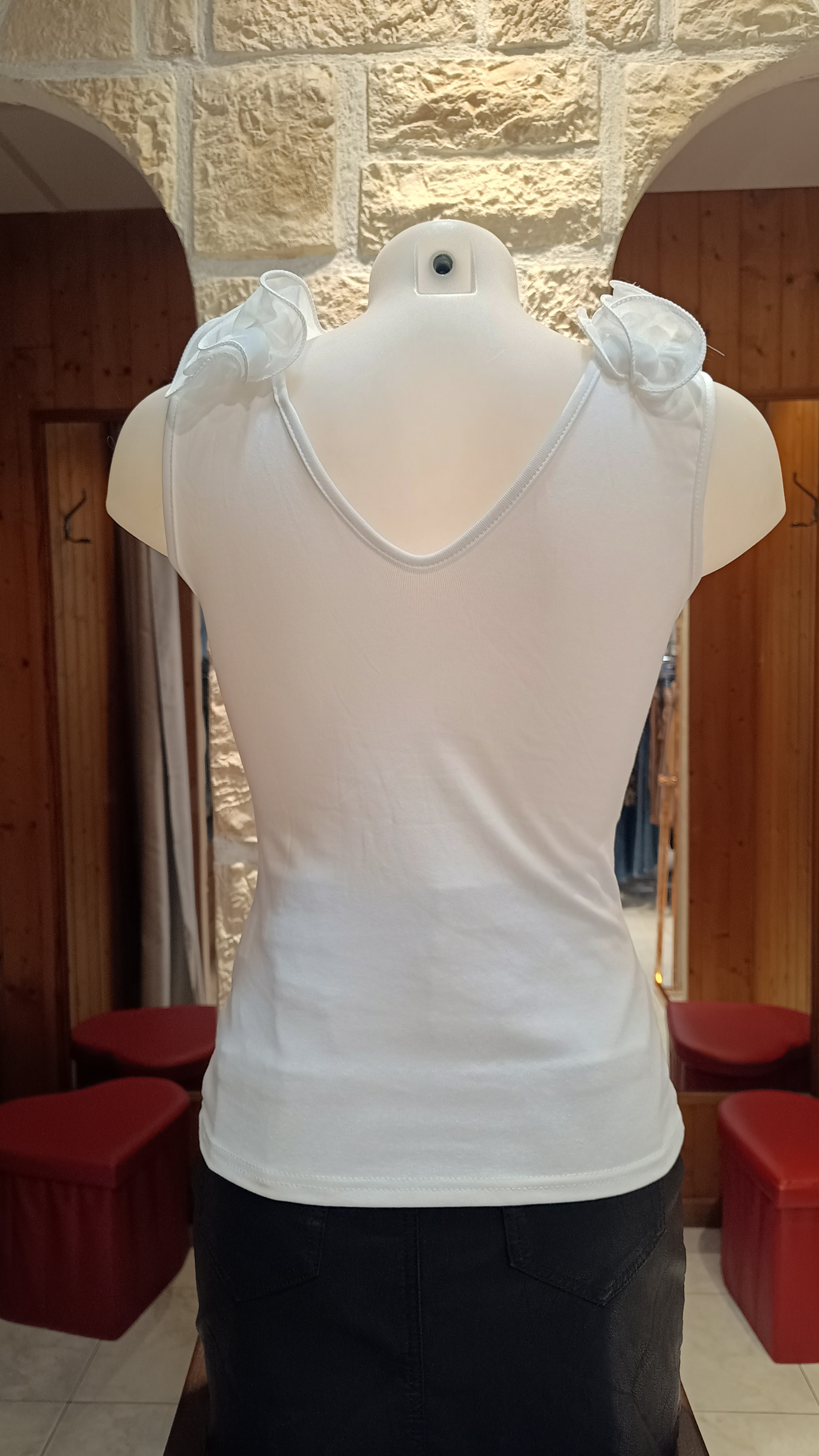 Débardeur Frou Frou blanc