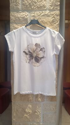 T-shirt Poppy marron T-shirt Poppy marron