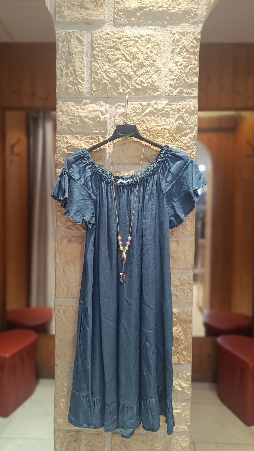 Robe jean bleu Robe jean bleu