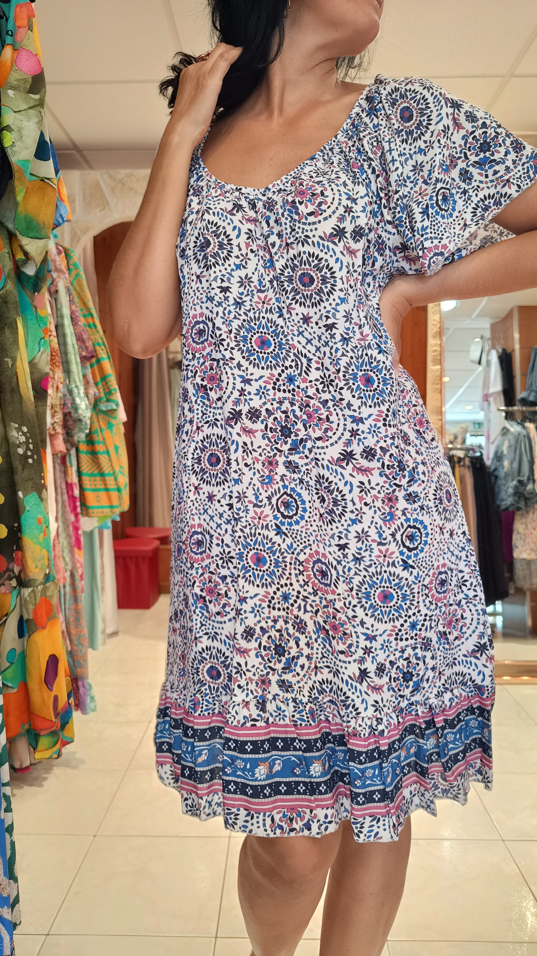 Robe Samara bleu