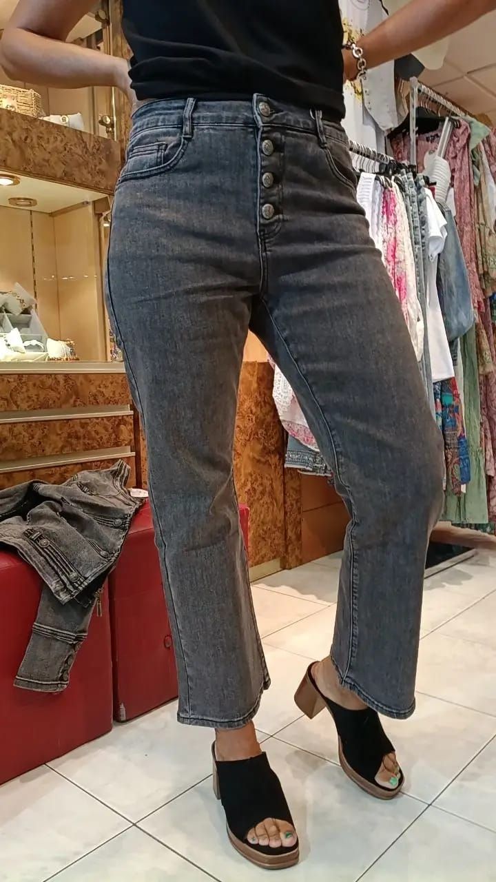 Jean large Zac gris foncé Jean large Zac gris foncé