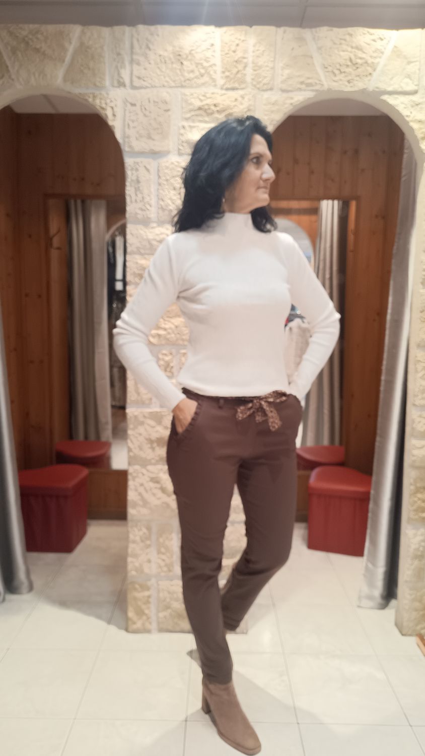 Pantalon Frou Frou chocolat Pantalon Frou Frou chocolat