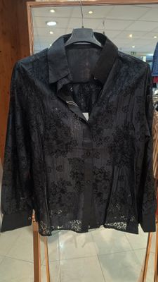 Chemisier dentelle noir