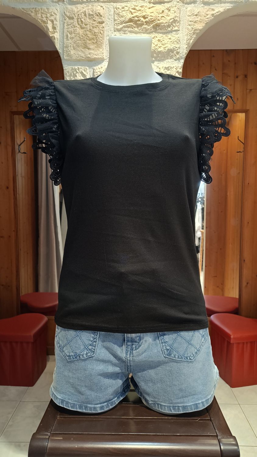 Top Betty noir Top Betty noir