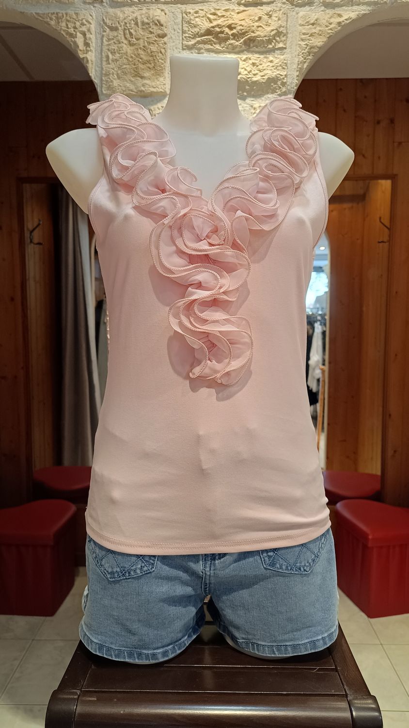 Débardeur Frou Frou rose 