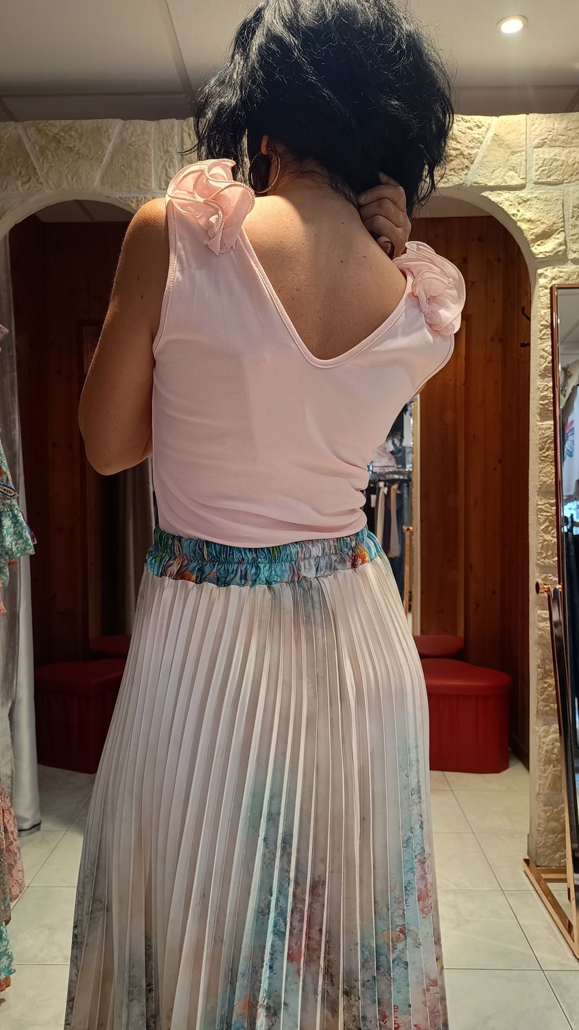 Débardeur Frou Frou rose 