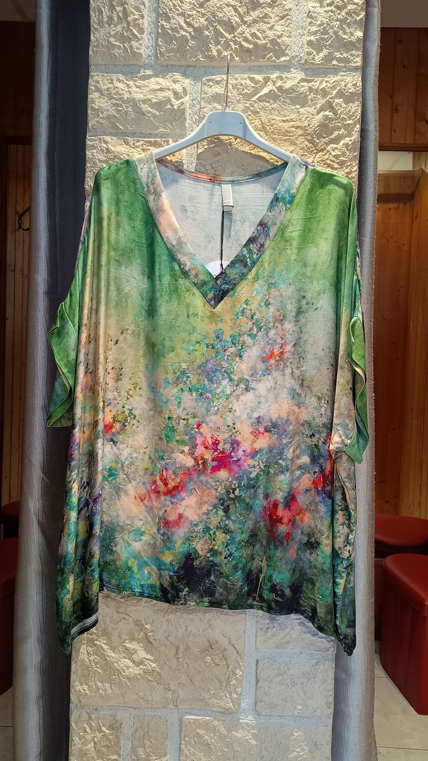 Blouse Aquarelle vert Blouse Aquarelle vert