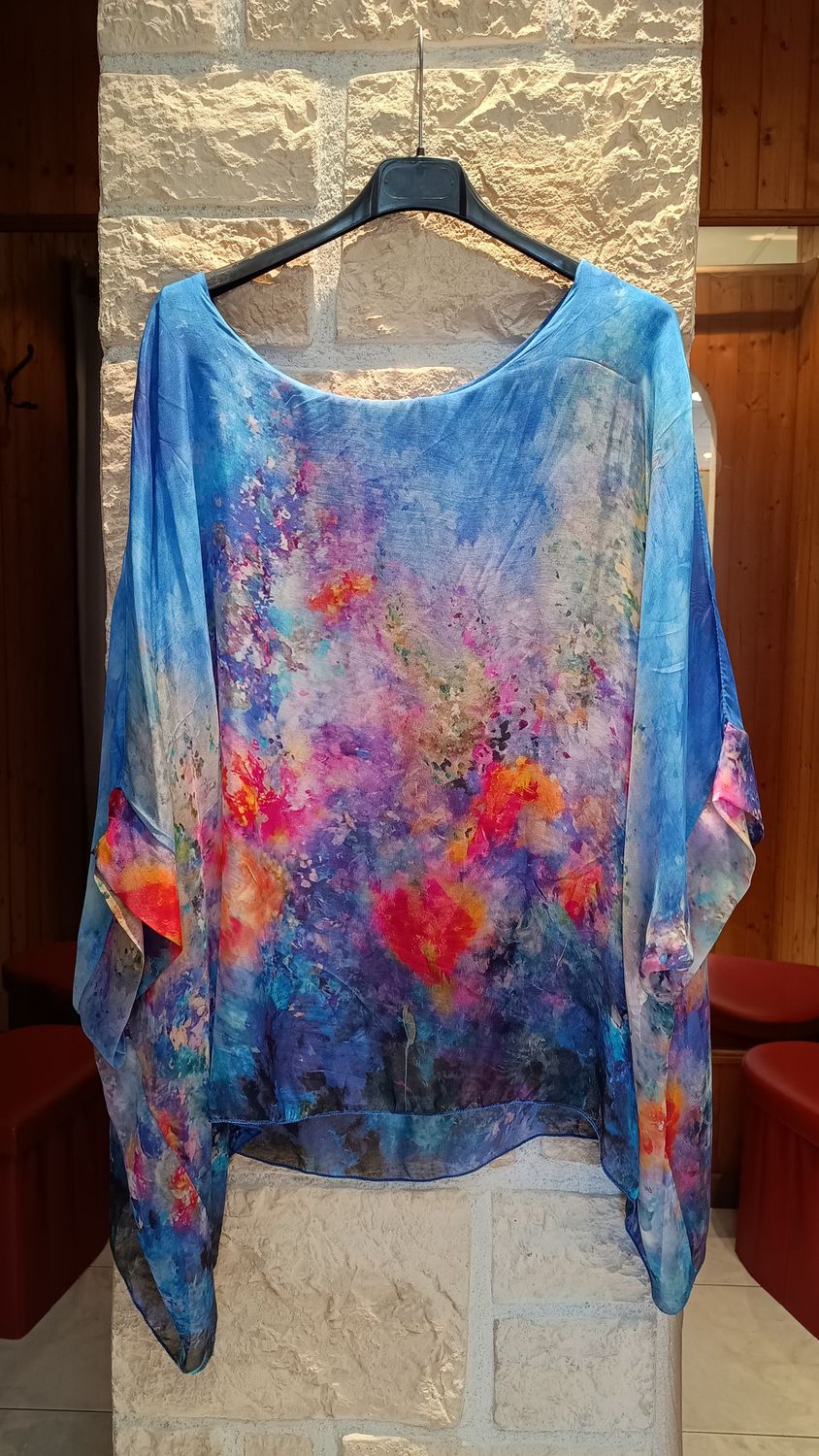 Blouse Renoir bleu 