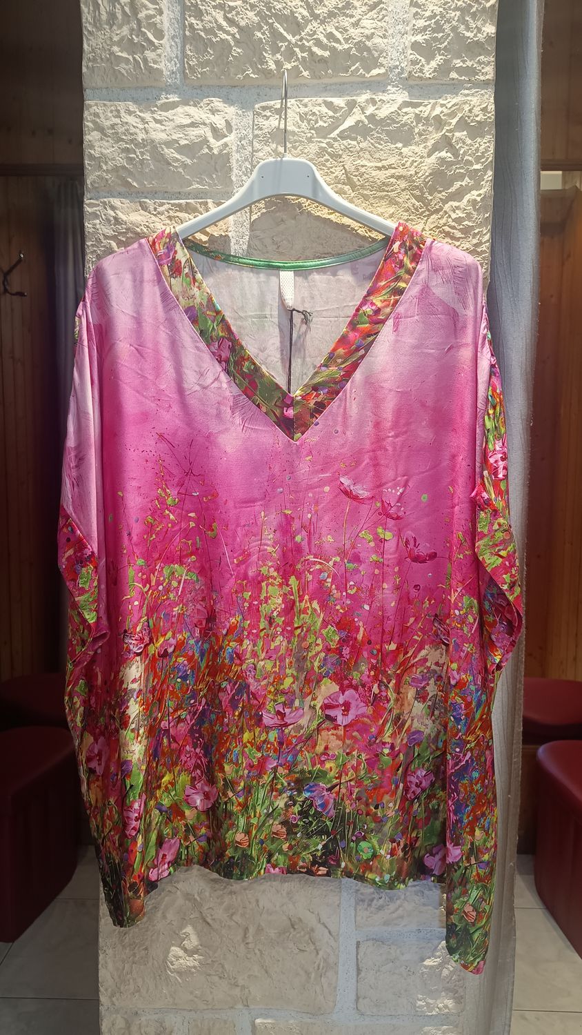Blouse Bouquet fuchsia Blouse Bouquet fuchsia