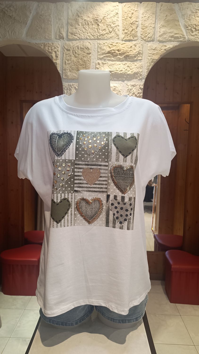 T-shirt TicTacToe kaki T-shirt TicTacToe kaki