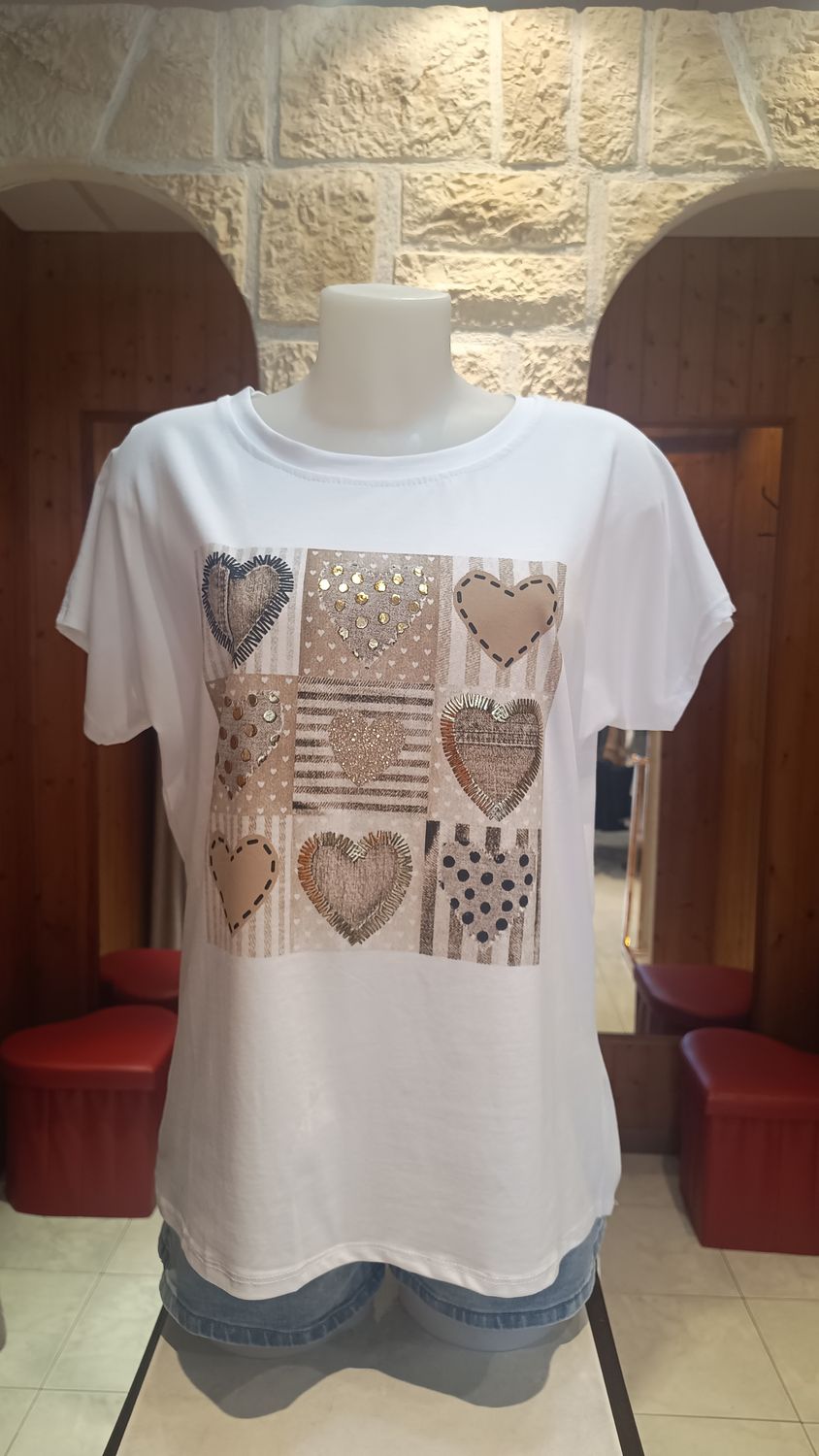 T-shirt TicTacToe beige T-shirt TicTacToe beige