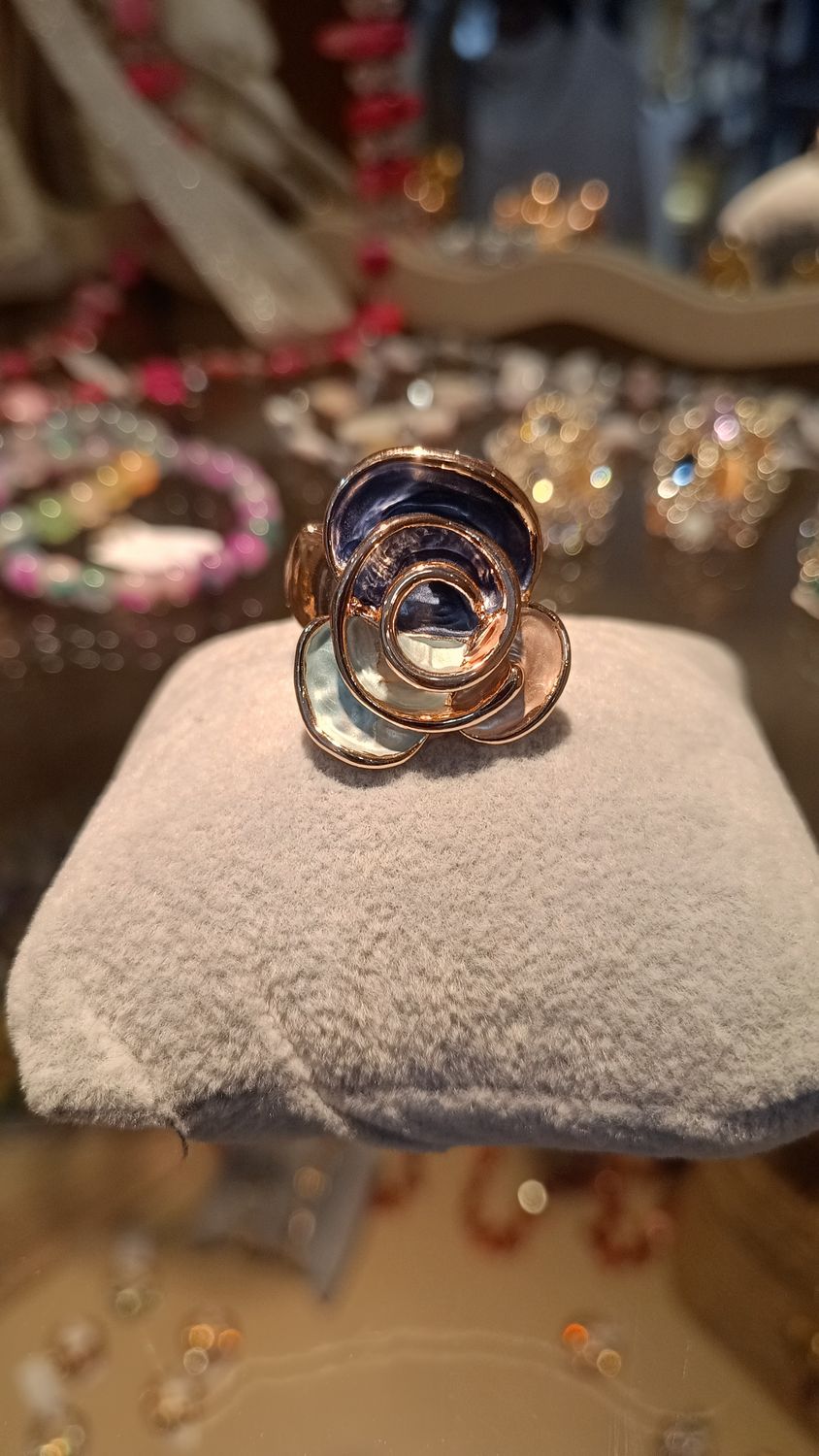 Bague Rosellina bleu Bague Rosellina bleu