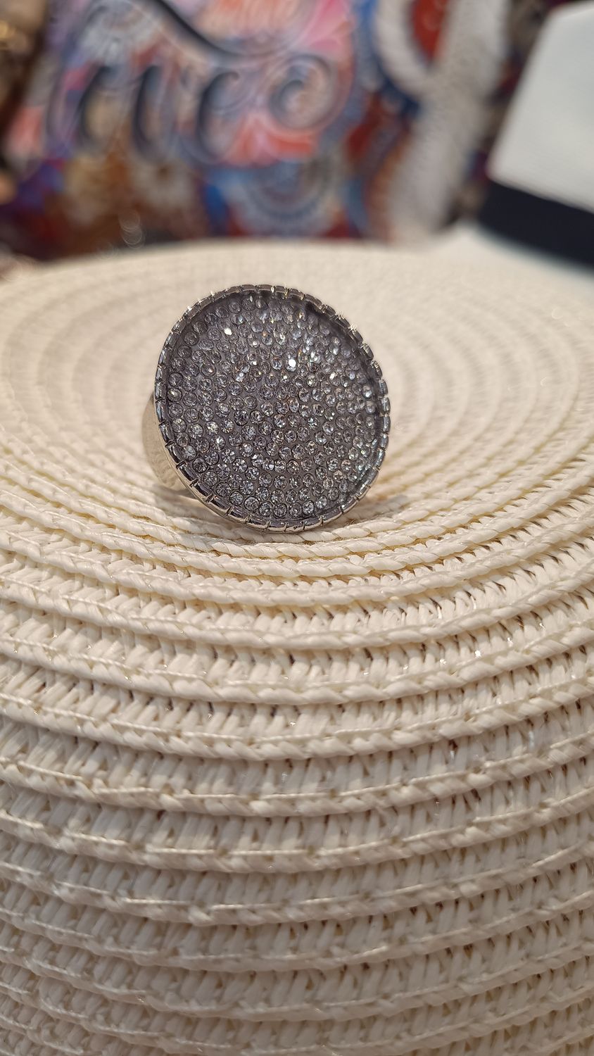 Bague Vintage strass blanc Bague Vintage strass blanc