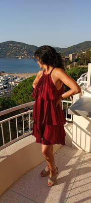 Robe Elegance bordeaux